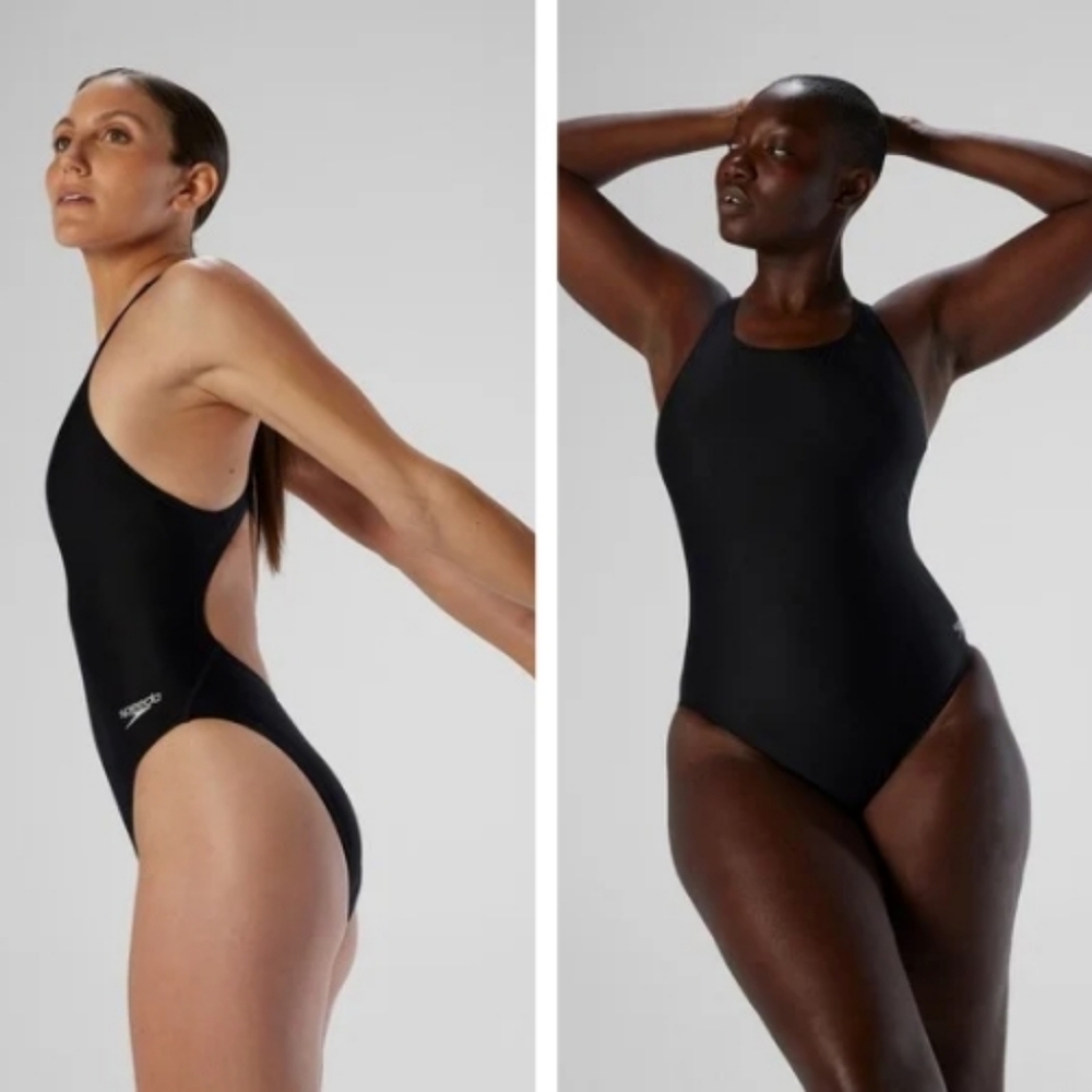 EUC Women's ProLT Super Proback Solid One Piece Black Size 28